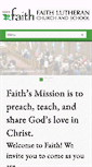 Mobile Screenshot of faithsyosset.org